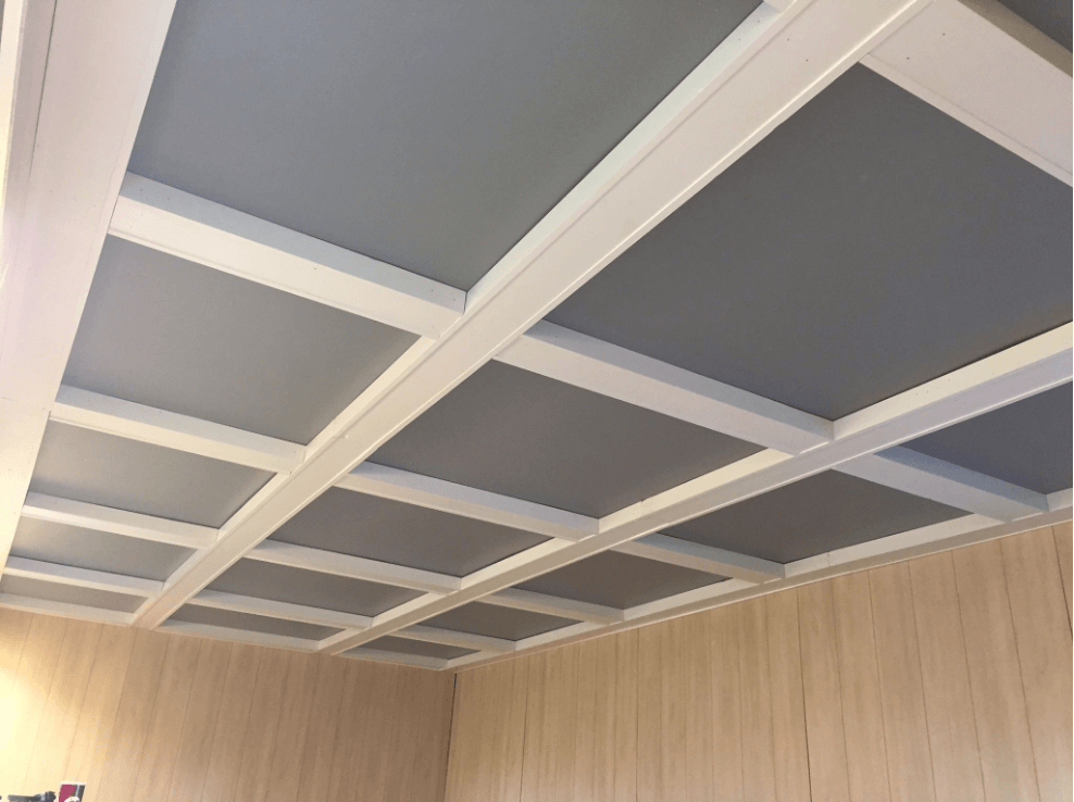 Using ¼ plywood for ceiling
