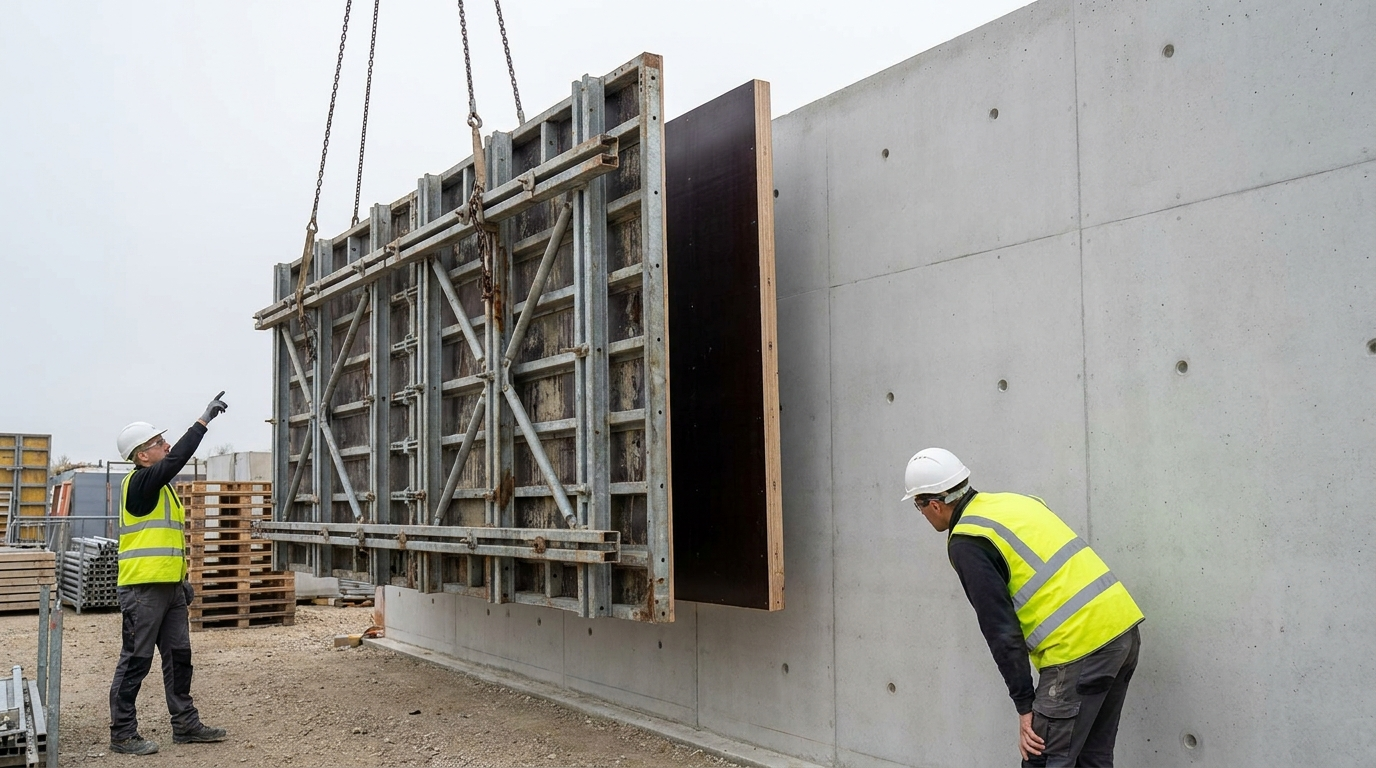 Décoffrage du béton : délais par ouvrage, résistance et méthode