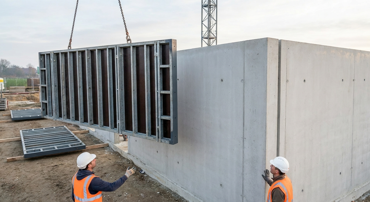 Décoffrage du béton : délais par ouvrage, résistance et méthode