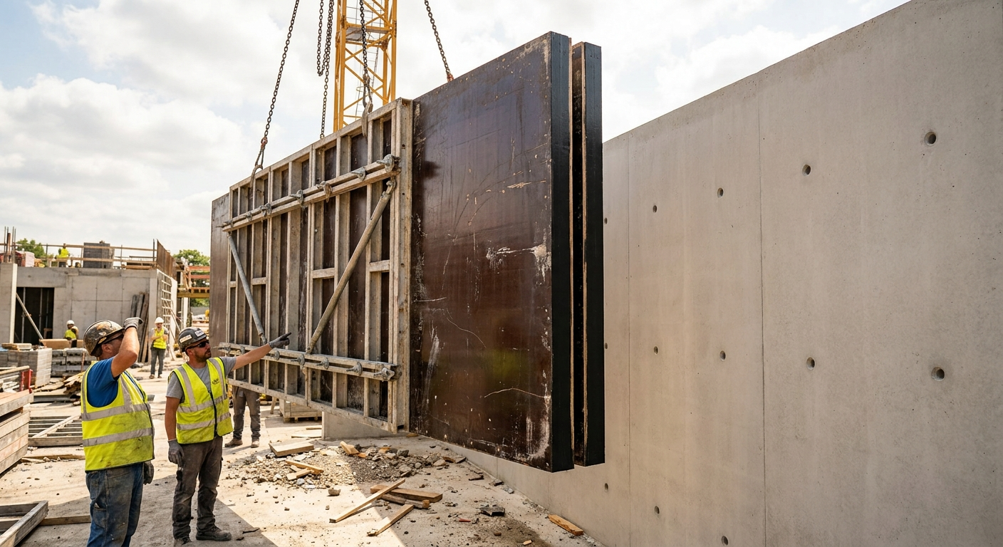 Fair-Faced Concrete: How Formwork and Panel Choice Drive the Finish