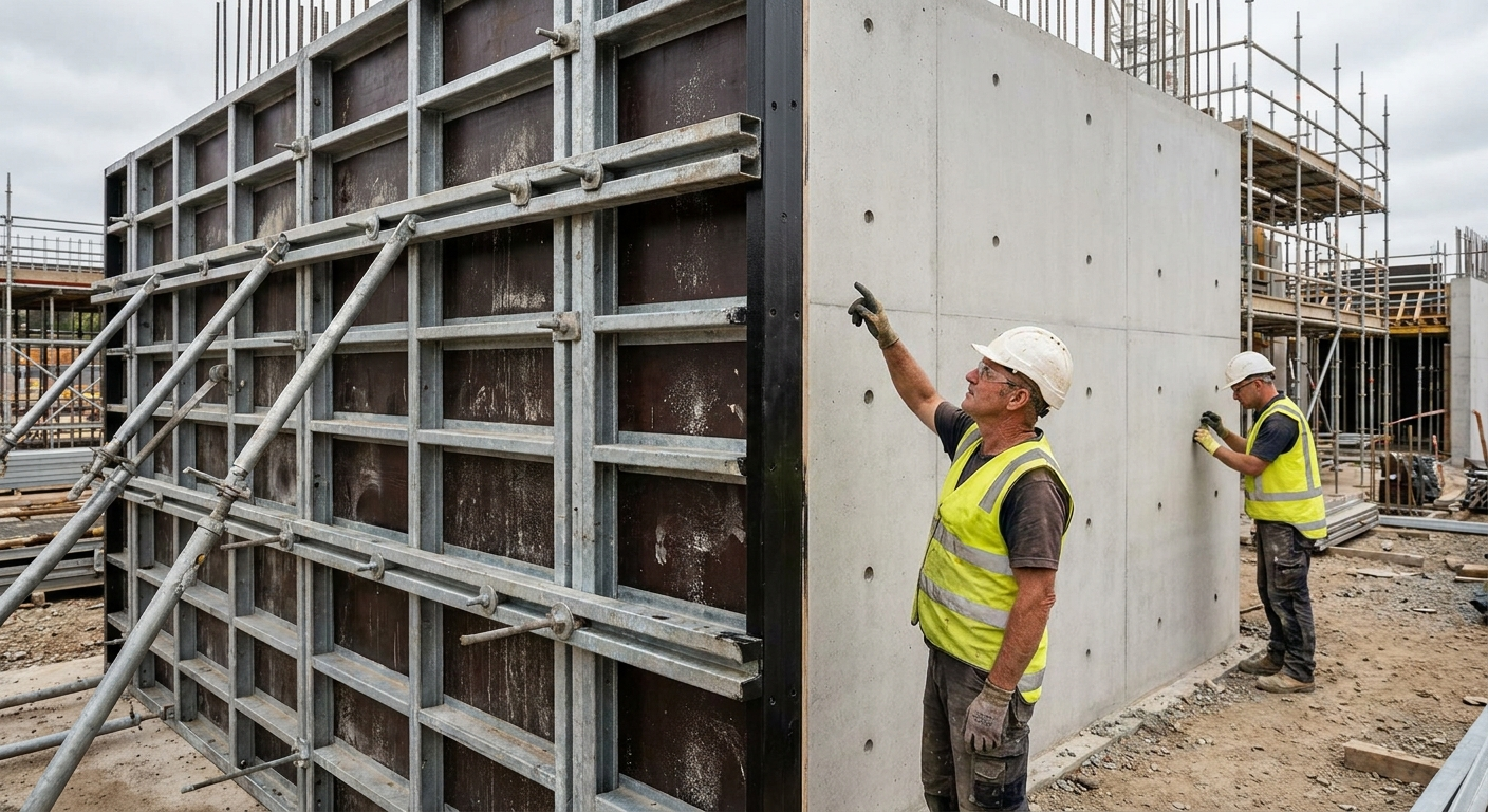 Concrete Pressure on Formwork: How Fresh-Concrete Pressure Drives Panel and Tie Choices