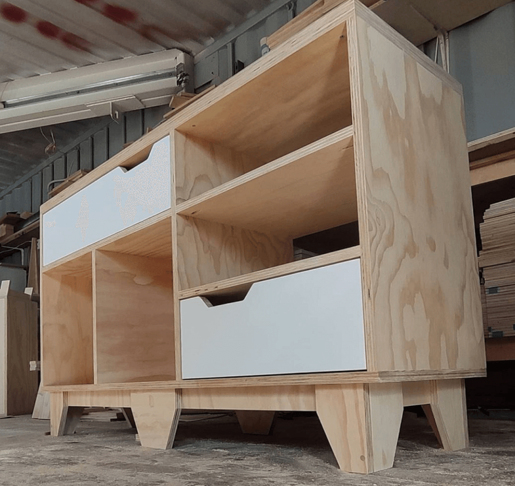 Using plywood for cabinet