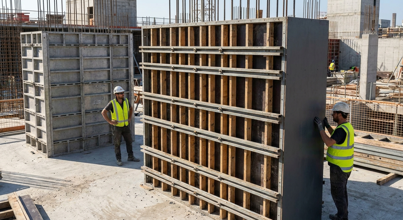 MDO Plywood vs Steel, Aluminum and Plastic Formwork