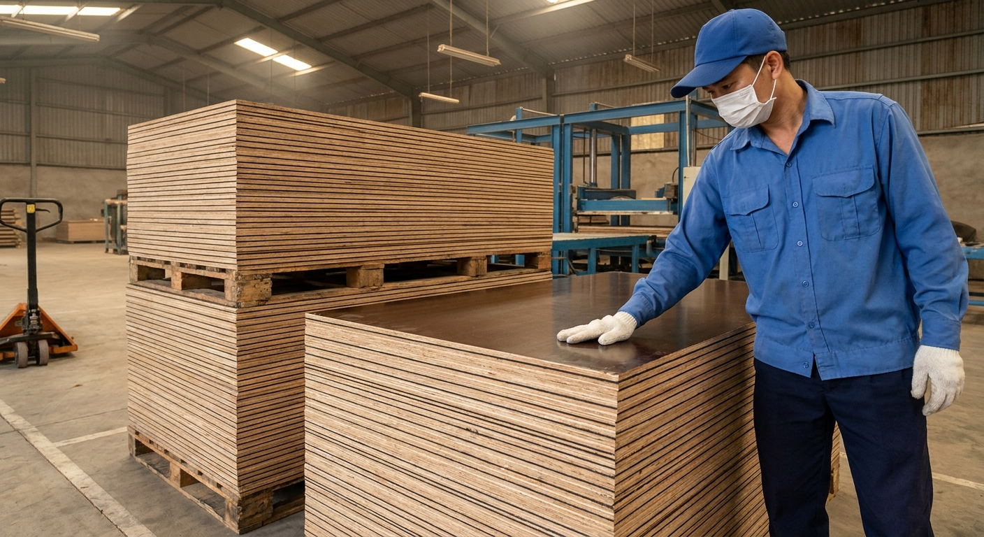 OEM Logo Film-Faced Plywood from Vietnam: Distributor RFQ Guide