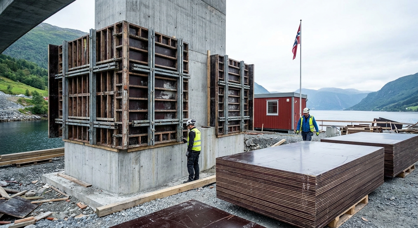Formwork Plywood Norway: Forskalingsplater & Forskalingsfiner Supplier Guide