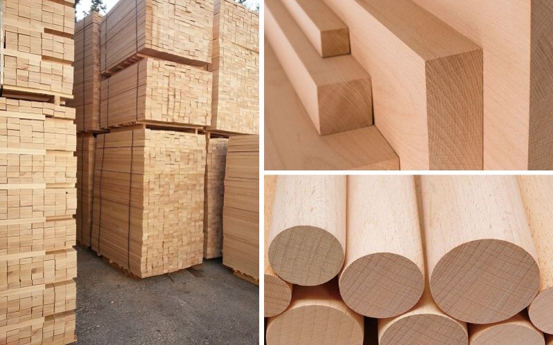 What is Beech wood used for?
