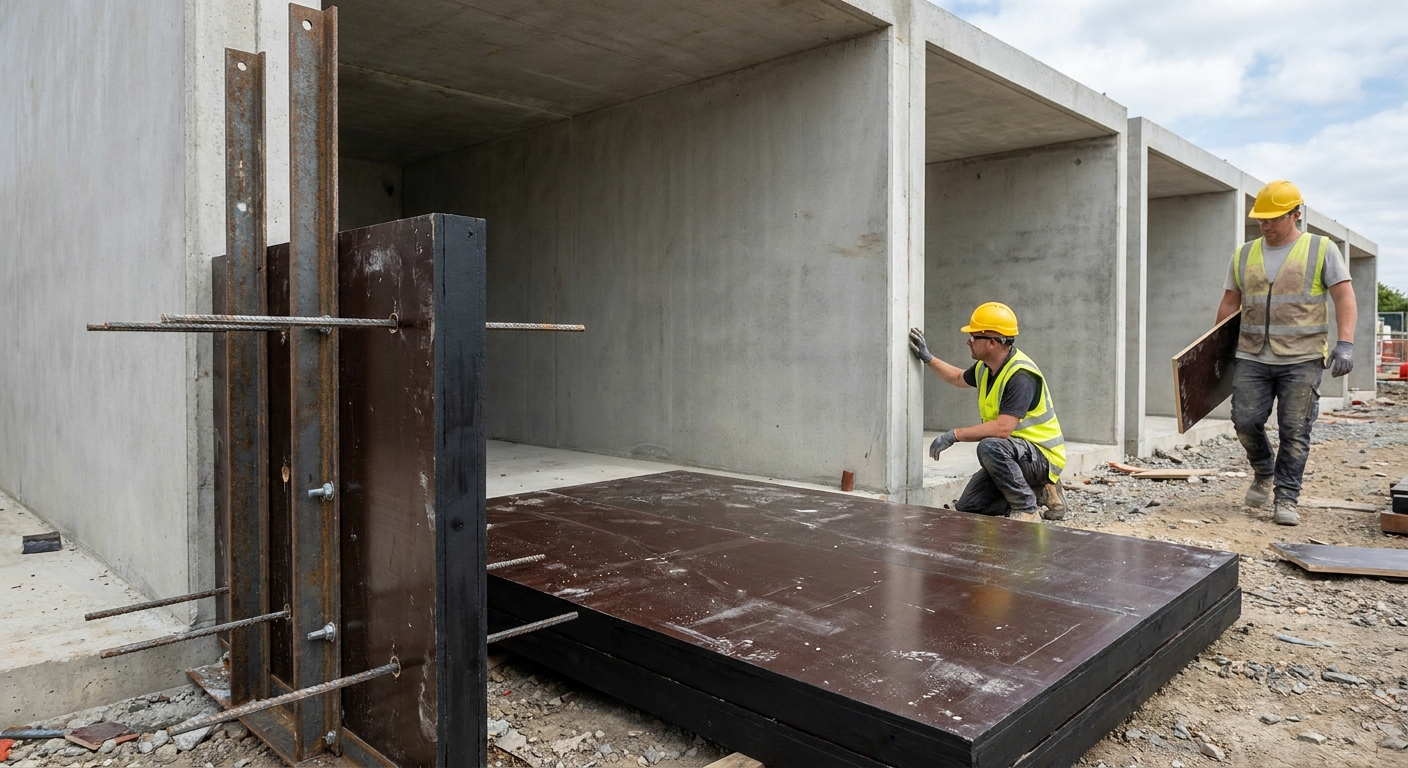 Plywood in Tunnel Formwork: Where the Steel System Ends and the Plywood Begins