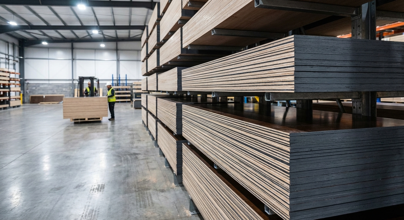 Formwork Plywood for GCC Construction: Film-Faced Panels, Specs & Supplier Guide