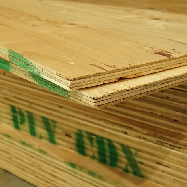 CDX plywood should not be exposed to severe weather conditions for too long