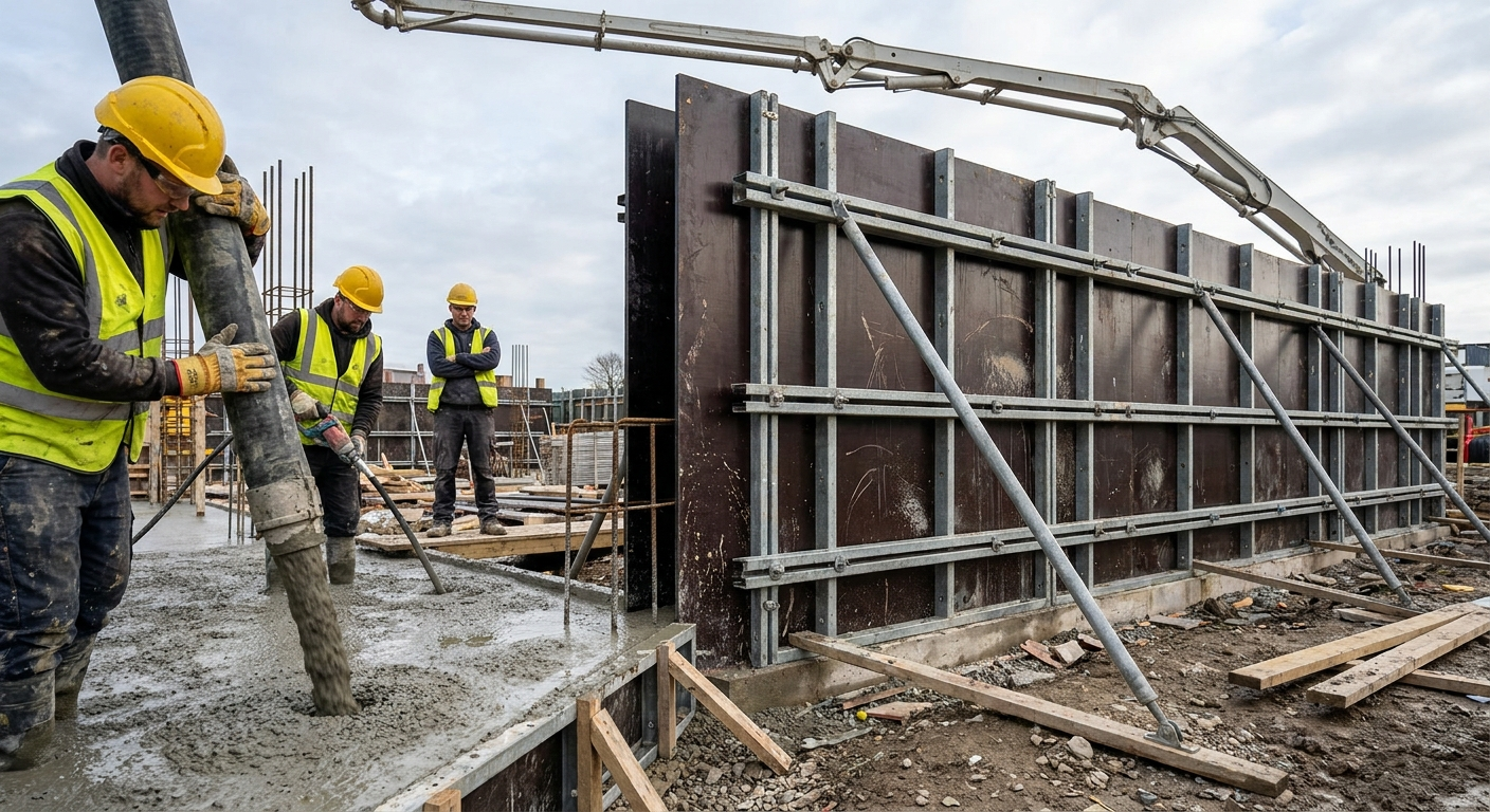Concrete Blistering: Causes, Prevention, Repair — and Where Formwork Actually Fits