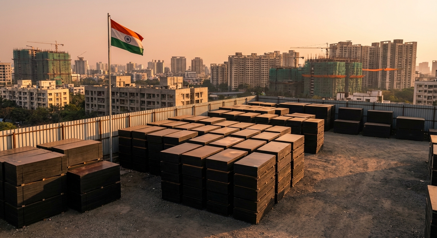 Shuttering Plywood India: IS 303 Grades, BIS Compliance & Contractor's Buying Guide