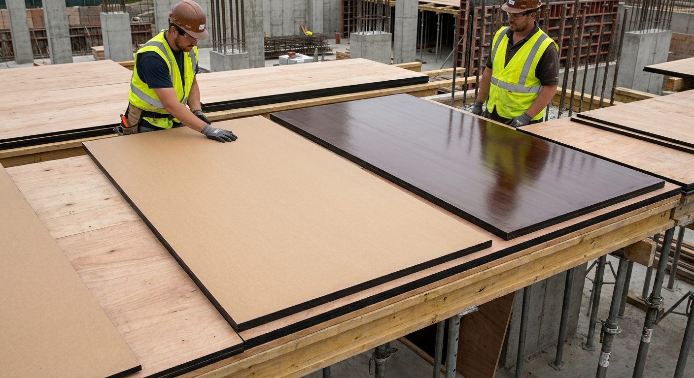 Maximizing Efficiency and Durability with Vinawood's MDO Plywood and Film Faced Plywood in Concrete Forming