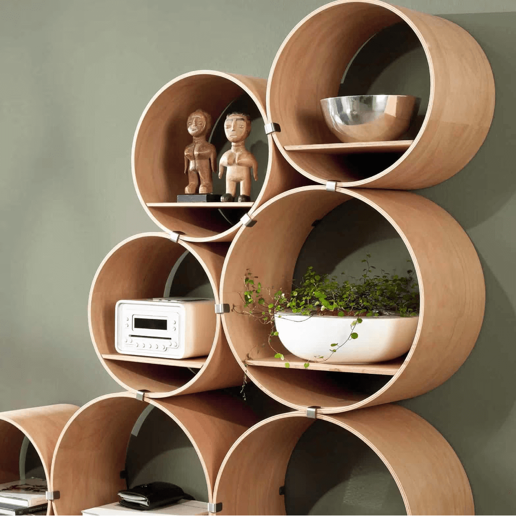 Bendable plywood comes in different thicknesses