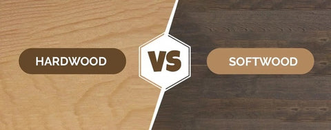 The difference in durability between hardwood vs softwood makes hardwoods more desirable for heavy-duty applications