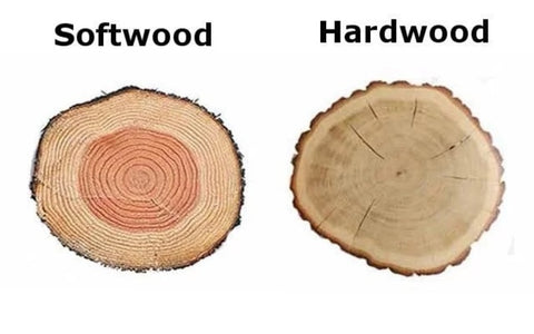 Softwoods are easier to work with due to their lower density