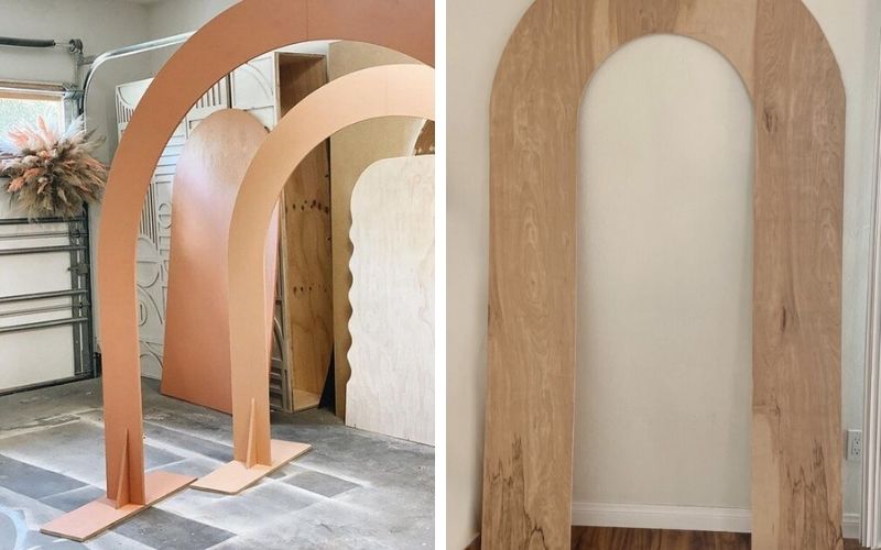 How to build plywood arch design