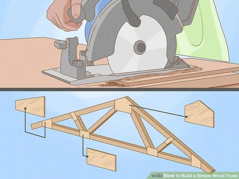 How to build a wood truss