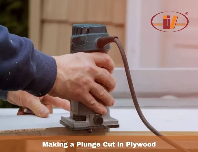 Making a Plunge Cut in Plywood