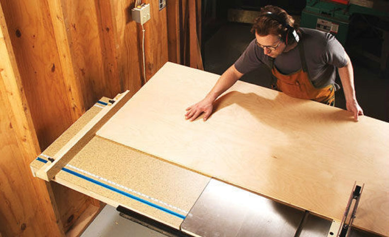 How to cut plywood with a table saw