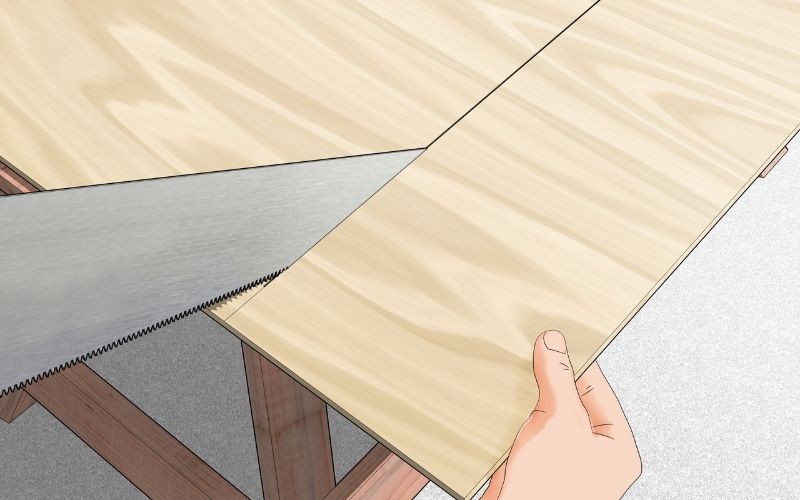 Cut and Dry-Fit the Plywood