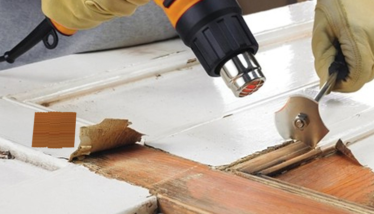 4 steps to remove paint from wood