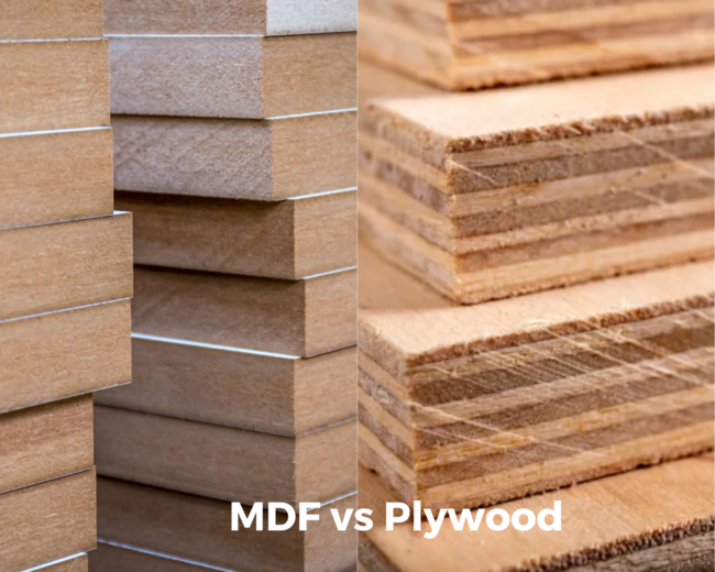Is plywood the same as MDF?