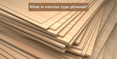 What is exterior type plywood?