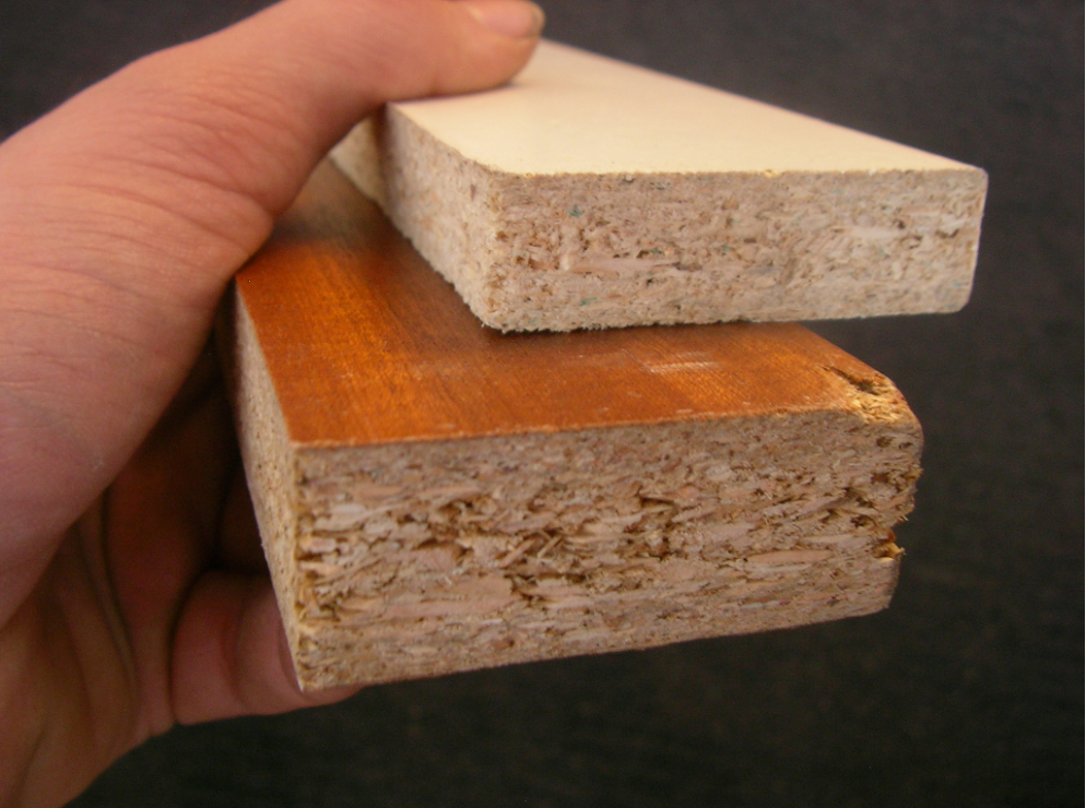 Particle board