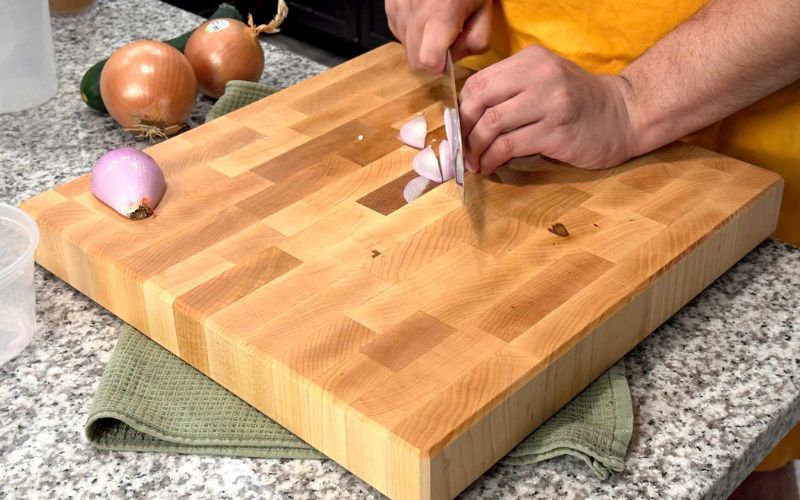 How to make an end grain plywood cutting board