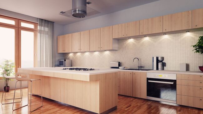 Latest plywood kitchen cabinet trends