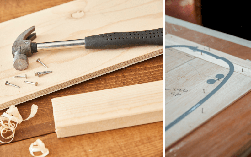 Application of plywood