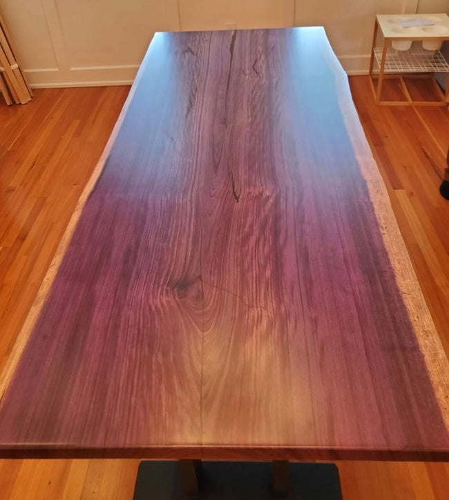 Purple heart wood is considered quite rare