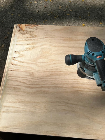 Sanded plywood comes in a variety of grades