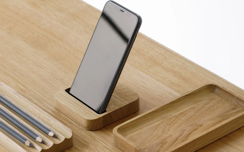 Wooden Phone Stand