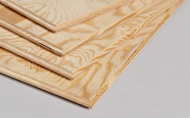 Tongue and groove plywood can be effectively used on walls