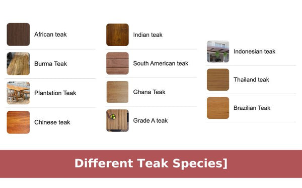 Types of Teak Wood