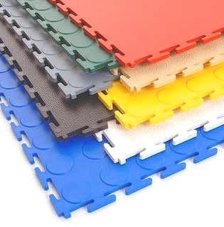 Plastic Flooring Tiles