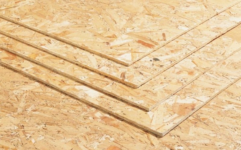 Waferboard is a type of engineered wood product