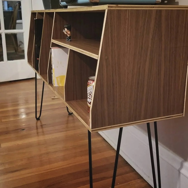 Walnut plywood is a highly durable material that is commonly used in woodworking and design