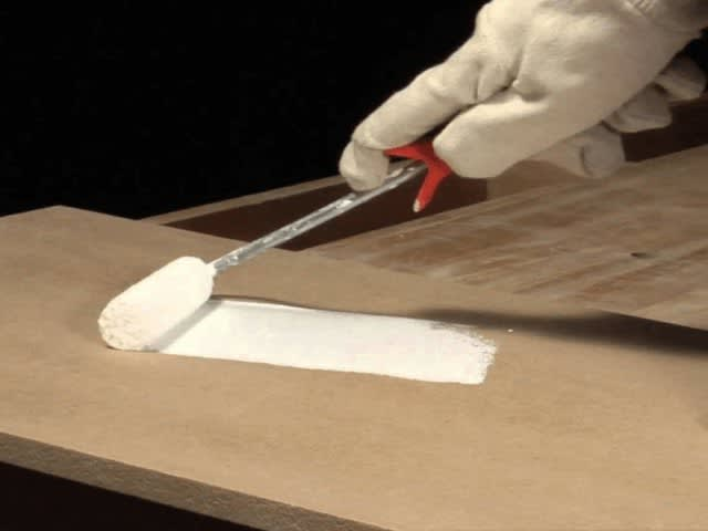 How do you glue MDF panels?