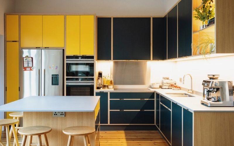 What is yellow plywood used for?