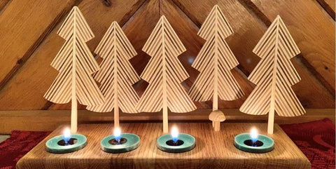 Materials needed for plywood christmas decorations