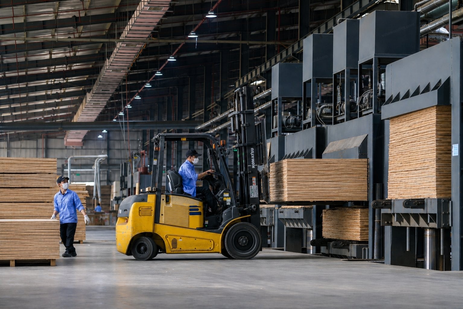 Cold press — Vinawood production process