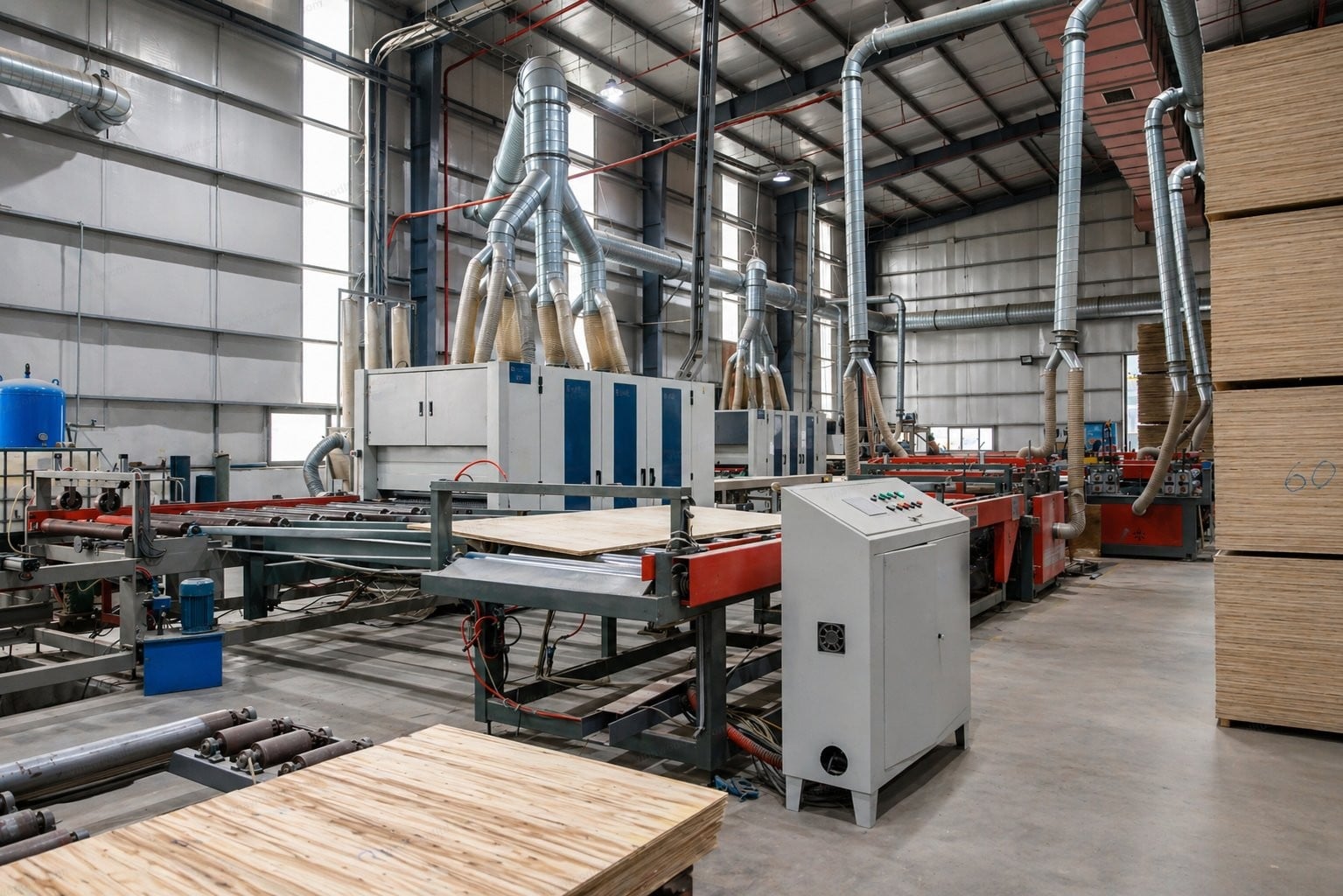 Sanding — Vinawood production process